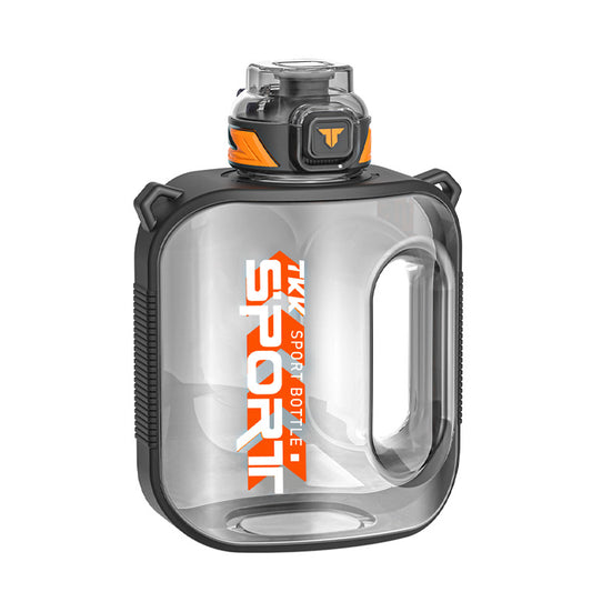 1L/1.6L/2L Tritan Sports Water Bottle with Straw – Leakproof, BPA-Free, Durable-TKK1022
